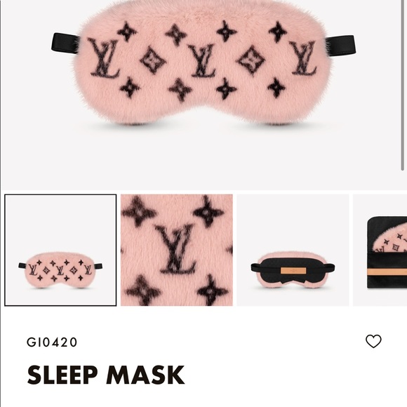 Louis Vuitton Accessories - SLEEP MASK LOUIS VUITTON limited edition